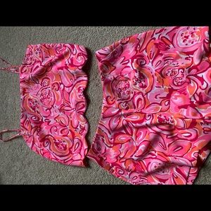 lilly pulitzer shorts set